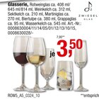 Glasserie Angebote von Zwiesel bei Opti-Wohnwelt Würzburg für 3,50 €