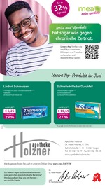 Aktueller mea - meine apotheke Apotheke Prospekt in Straubing und Umgebung, "Unsere Juni-Angebote" mit 4 Seiten, 01.06.2025 - 30.06.2025