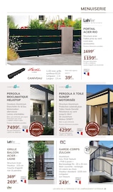 Pergola en promo dans le catalogue Union-Matériaux à la page 25