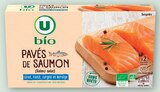 Pavés de saumon surgelés - U BIO - Hyper U à Périgueux Pavés de saumon surgelés - U BIO en promo chez Hyper U Périgueux à 6,92 €