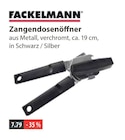 Zangendosenöffner im V-Markt Prospekt Zangendosenöffner von Fackelmann im aktuellen V-Markt Prospekt für 7,79 €
