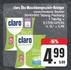 Öko Maschinengeschirr-Reiniger Angebote von claro bei EDEKA Jena für 4,99 €