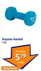 Hantel Angebote von Kaytan bei Action Hanau für 5,79 €