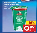 Feinster Schlagrahm Angebote von Berchtesgadener Land bei Netto Marken-Discount Schwäbisch Hall für 0,99 €