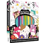 Mon grand coffret coloriage Squishmallows - 5 feutres Squishmallows, 45 stickers, des jeux et des co dans le catalogue Fnac