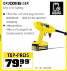 Druckreiniger Khb 4-18 Battery Angebote von Kärcher bei OBI Passau für 79,99 €