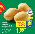 Deutsche Speisekartoffeln von Bioland im aktuellen Lidl Prospekt für 1,89 €