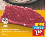 Hüftsteak vom Jungbullen Angebote von Gut Ponholz bei Netto Marken-Discount Mülheim für 1,89 €
