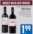 Rotwein im E xpress Prospekt Merlot Pays d'Oc IGP von Frankreich im aktuellen E xpress Prospekt für 1,99 €
