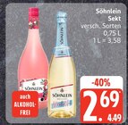 Sekt Angebote von Söhnlein bei EDEKA Greifswald für 2,69 €