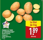 Aldi Vaux-le-Pénil - Promo Pommes de Terre de Consommation Promo Pommes de Terre de Consommation à 1,89 € dans le catalogue Aldi à Vaux-le-Pénil
