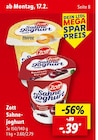 Sahnejoghurt im aktuellen Prospekt bei Lidl in Fels