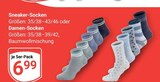 Sneaker-Socken Angebote bei GLOBUS Homburg für 6,99 €