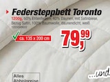 Federsteppbett Toronto im Angebot bei Die Möbelfundgrube in St. Ingbert Federsteppbett Toronto Angebote bei Die Möbelfundgrube St. Ingbert für 79,99 €