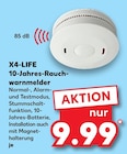 10-Jahres-Rauchwarnmelder im Kaufland Prospekt 10-Jahres-Rauchwarnmelder von X4-LIFE im aktuellen Kaufland Prospekt für 9,99 €