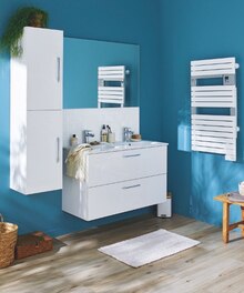 Sèche-serviettes électrique à inertie fluide asama 500 w - Leroy Merlin à Le Chesnay Sèche-serviettes électrique à inertie fluide asama 500 w en promo chez Leroy Merlin Le Chesnay à 269,00 €