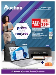 Prospectus Auchan Hypermarché à Paillart, "Tous prêts pour la rentrée", 36 pages, 13/08/2024 - 09/09/2024