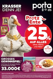 Aktueller porta Möbel Möbel & Einrichtung Prospekt in Lößnitz und Umgebung, "KRASSER DENN JE!" mit 1 Seite, 26.02.2026 - 28.02.2026