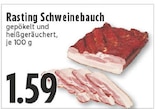 Schweinebauch im Angebot bei EDEKA in Coesfeld Schweinebauch Angebote von Rasting bei EDEKA Coesfeld für 1,59 €