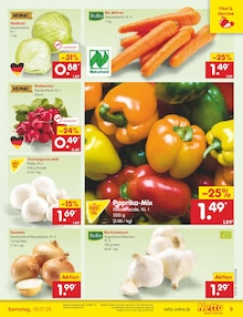 Paprika im Netto Marken-Discount Prospekt "Aktuelle Angebote" mit 67 Seiten (Krefeld)