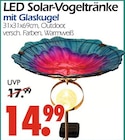 LED Solar-Vogeltränke im Wreesmann Prospekt LED Solar-Vogeltränke von im aktuellen Wreesmann Prospekt für 14,99 €