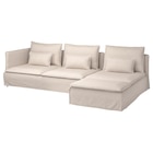 4er-Sofa mit Récamiere ohne Abschluss Gransel/naturfarben ohne Abschluss Gransel/naturfarben Angebote von SÖDERHAMN bei IKEA Ulm für 849,00 €