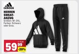 Herren Sweat-Anzug Angebote von Adidas bei E center Schwäbisch Gmünd für 59,99 €