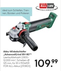 Akku-Winkelschleifer "AdvancedGrind 18V-80" im aktuellen Hellweg Prospekt