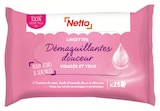 Lingettes démaquillantes douceur visages et yeux - NETTO dans le catalogue Netto