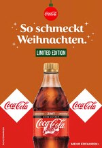 Coca-Cola Prospekt für Stuttgart mit 2 Seiten Coca-Cola Prospekt für Stuttgart: "So schmeckt Weihnachten.", 2 Seiten, 18.11.2020 - 27.12.2020