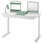 Schreibtischkombination weiß/hell graugrün im IKEA Prospekt Schreibtischkombination weiß/hell graugrün von RELATERA im aktuellen IKEA Prospekt für 179,00 €
