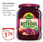 Rotkohl im Angebot bei GLOBUS in Weinheim Rotkohl Angebote von Kuhne bei GLOBUS Weinheim für 1,29 €