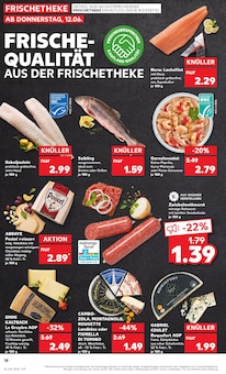 Lachs Angebot im aktuellen Kaufland Prospekt auf Seite 18