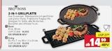 2-in-1-Grillplatte Rund Angebote von BBQ Boss bei E center Trier für 14,99 €
