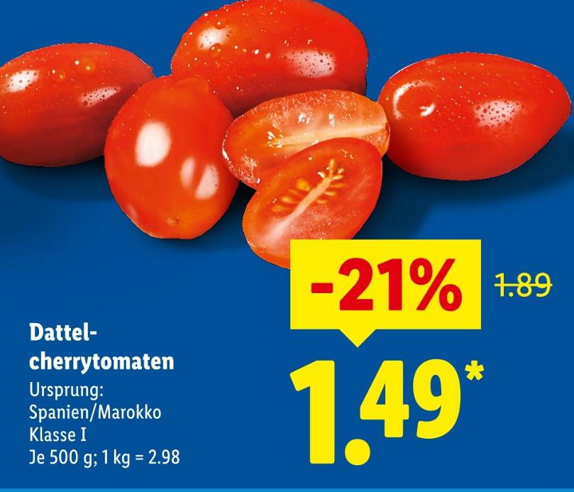 Dattel-cherrytomaten