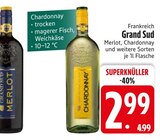 Merlot im EDEKA Prospekt Merlot von Grand Sud im aktuellen EDEKA Prospekt für 2,99 €