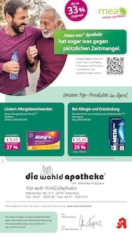 mea - meine apotheke Prospekt der KW 14 "Unsere April-Angebote" Aktueller mea - meine apotheke Prospekt "Unsere April-Angebote" Seite 1 von 4 Seiten