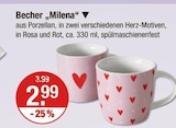 Becher "Milena" Angebote bei V-Markt München für 2,99 €