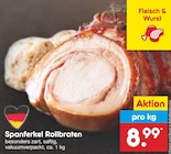 Aktuelles Spanferkel Rollbraten Angebot bei Netto Marken-Discount in Kassel ab 8,99 €