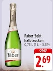 Faber Sekt halbtrocken Angebote von Faber bei EDEKA Homburg für 2,69 €