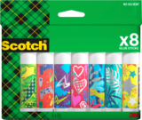 LOT DE 8 BATONS DE COLLE 8G SCOTCH - SCOTCH en promo chez Auchan Supermarché Hyères à 4,90 €