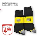 Apollo Arbeitssocken Angebote bei GLOBUS Kempen für 4,99 €
