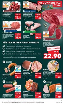 Hackfleisch im Kaufland Prospekt "Aktuelle Angebote" mit 54 Seiten (Remscheid)