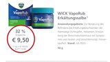 VapoRub Erkältungssalbe bei LINDA im Löffingen Prospekt für 9,50 €