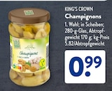 Champignons von King's Crown im aktuellen ALDI SÜD Prospekt für 0,99 €