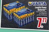 Longlife Power Batterien AAA (Micro) von Varta im aktuellen EDEKA Prospekt für 7,77 €