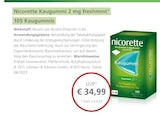 Kaugummi 2 mg freshmint bei LINDA im Daun Prospekt für 34,99 €