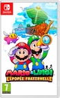 Jeu "Mario & Luigi : L'épopée fraternelle" sur Nintendo Switch - NINTENDO en promo chez Carrefour Saint-Maur-des-Fossés à 44,49 €