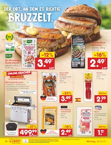 Wurst im Netto Marken-Discount Prospekt "Aktuelle Angebote" mit 44 Seiten (Paderborn)