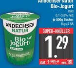 Bio-Jogurt im EDEKA Prospekt Bio-Jogurt von Andechser Natur im aktuellen EDEKA Prospekt für 1,29 €